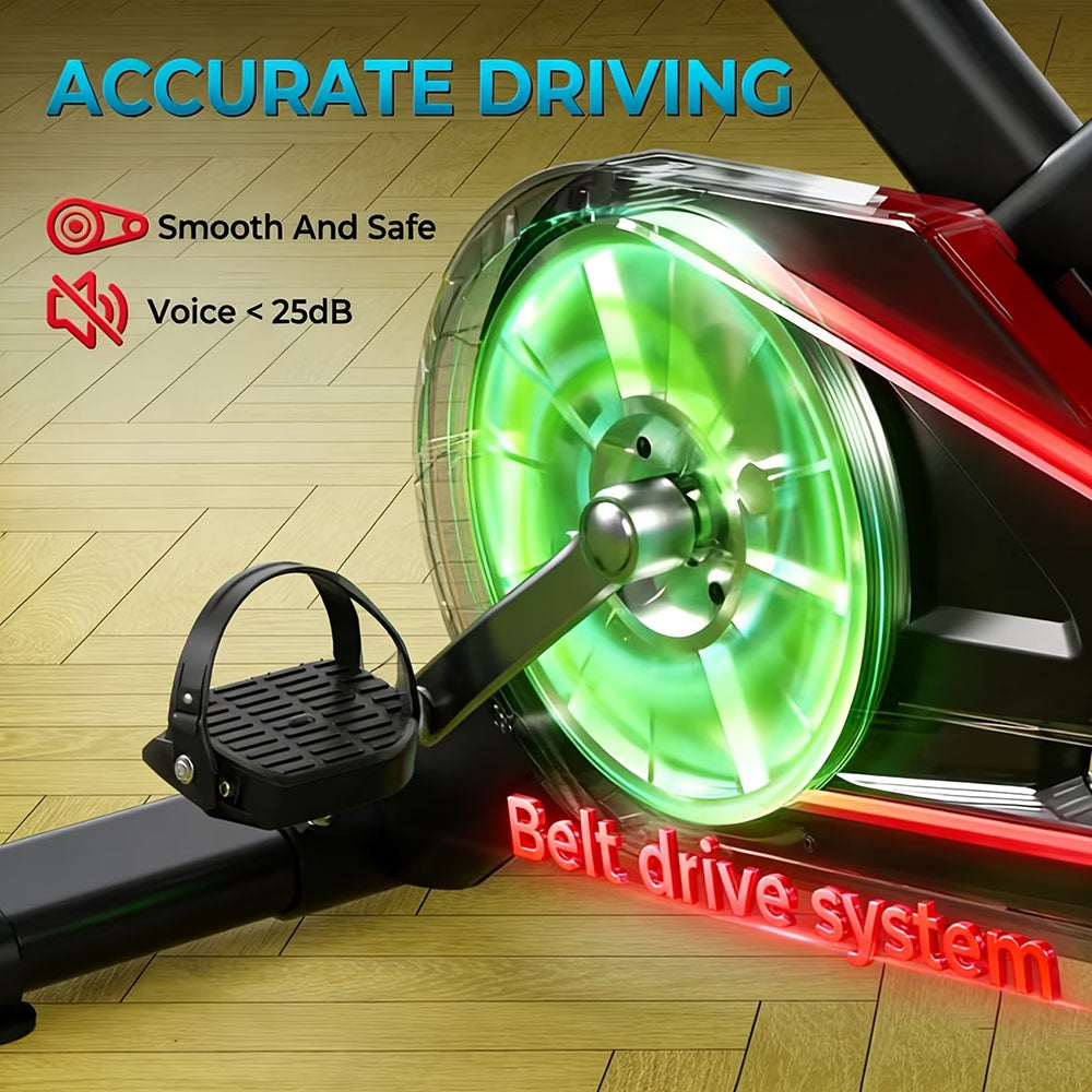 Adjustable Resistance Home Spin Bike, Height Adjustable, Suitable for Home Cardio Training